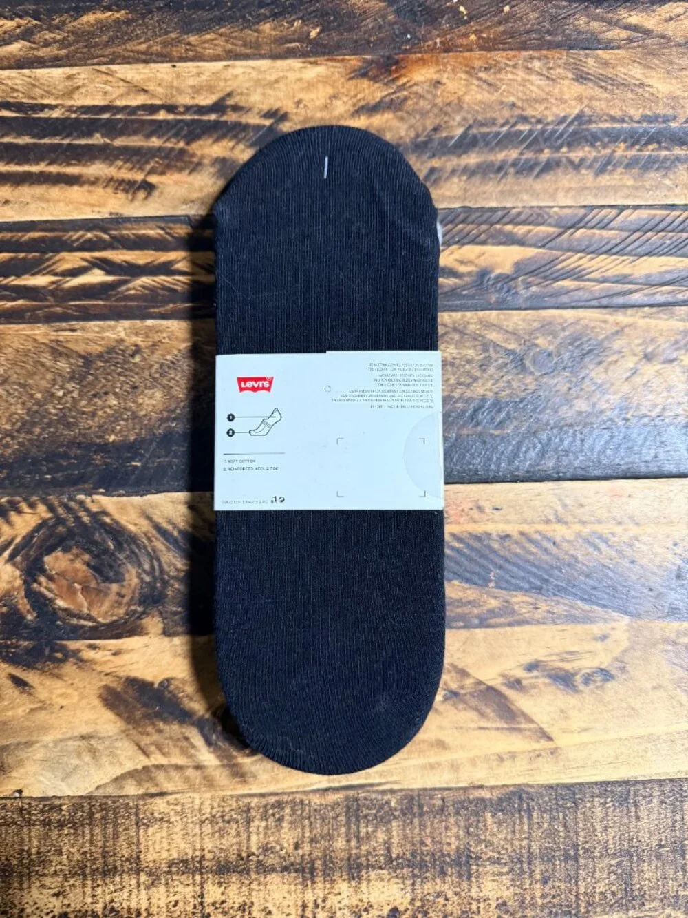 Levi's Women's No Show Socks 3-Pack Superior Comfort Arch Support Size 8-12 NEW